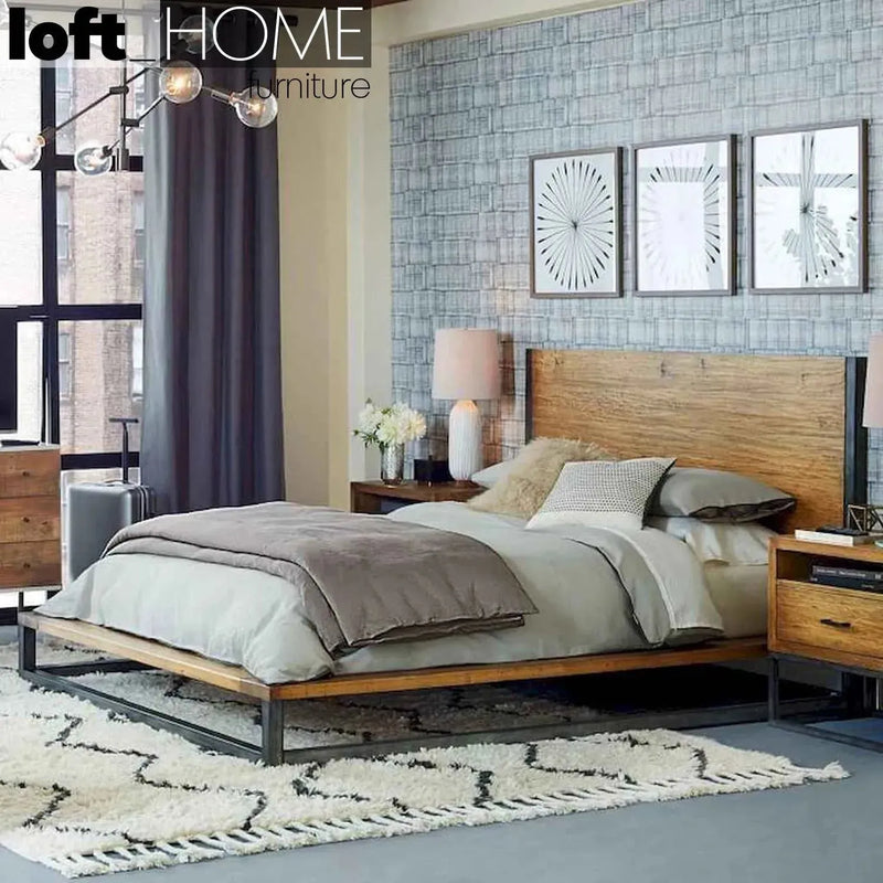 (Fast Delivery) Industrial Pine Wood Bed INDUSTRIAL Primary Product