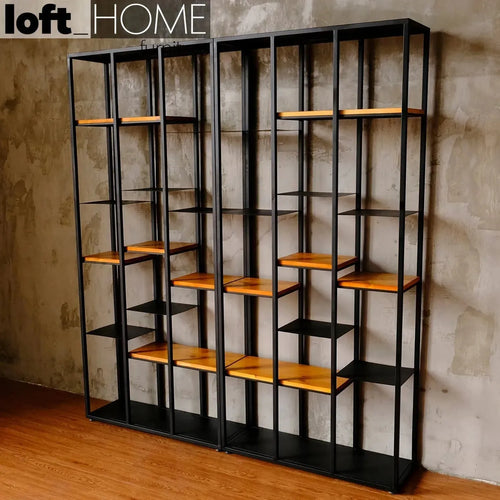 Industrial Pine Wood Display Shelf COZY Good to Know Preview-1