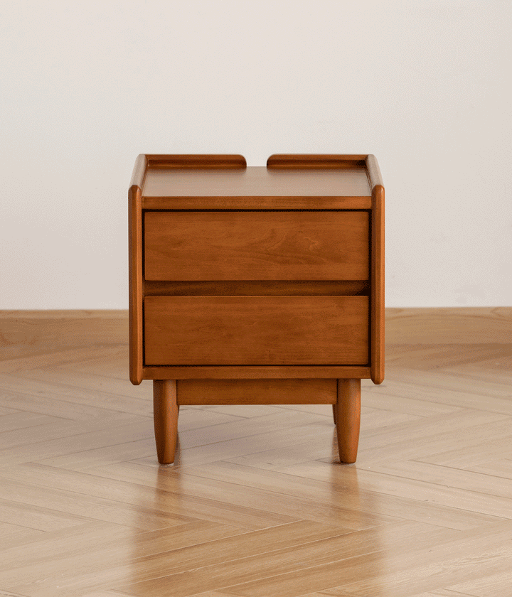 Vintage boxwood side table vista color swatches.