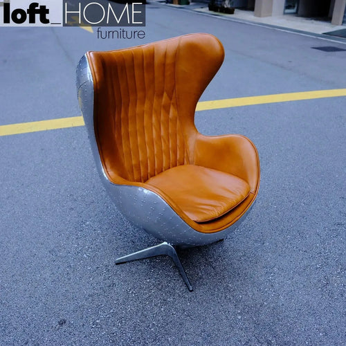 Industrial Aluminium 1 Seater Sofa EGG Good to Know Preview-1