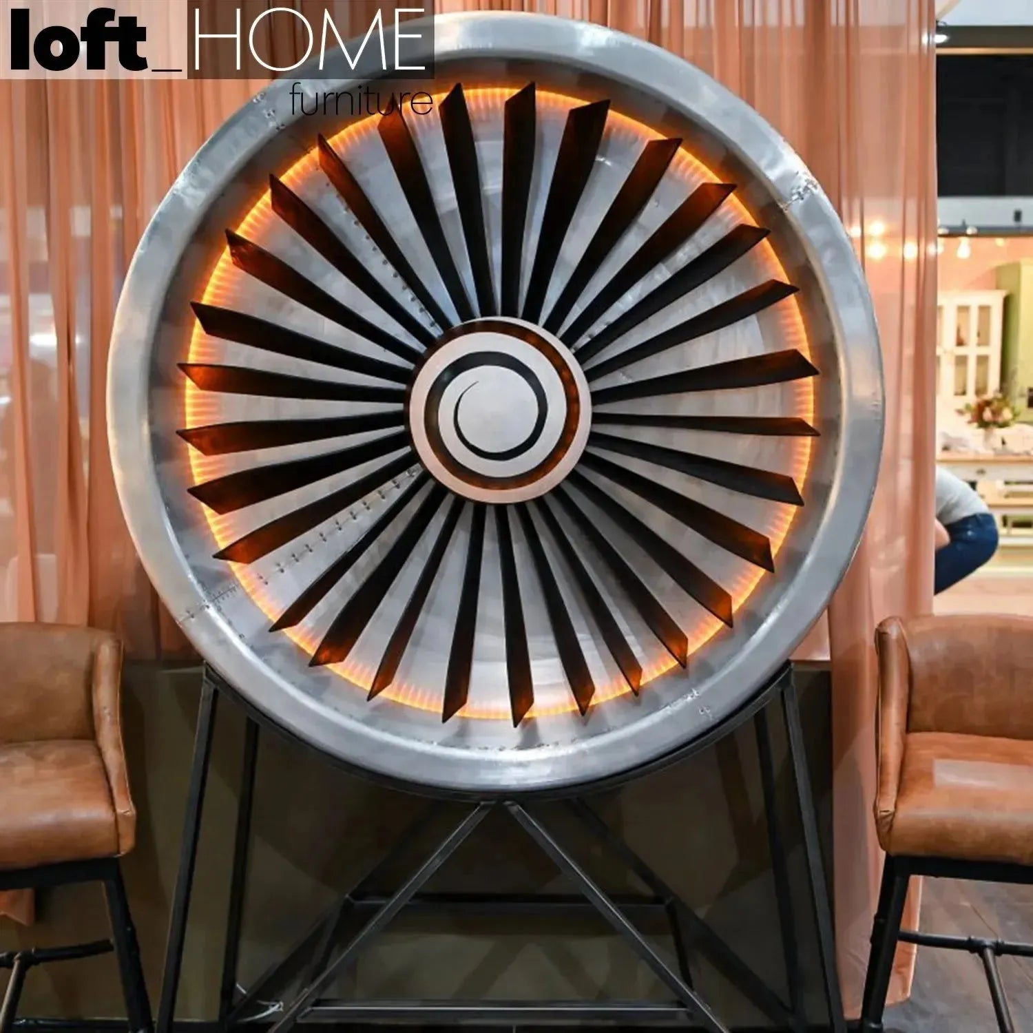 Engine Part Decor Industrial Aluminium Electric Engine Decor – LOFT HOME