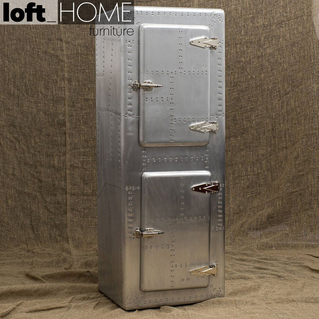 Industrial aluminium storage cabinet jetdoor primary product view.