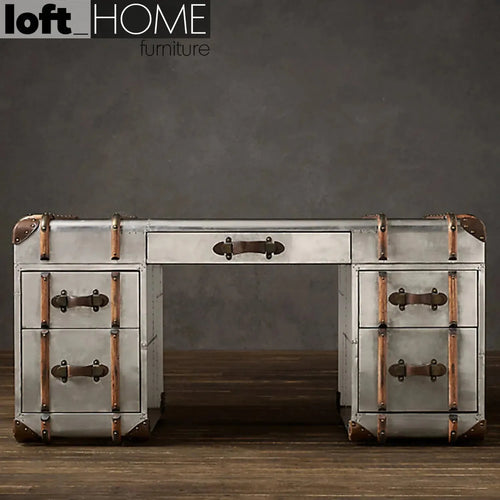 Industrial Aluminium Study Table RICHARDS TRUNK Good to Know Preview-1