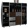Industrial Aluminium Wine Cabinet AVIATOR