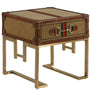 Vintage Canvas Side Table GUCCIO