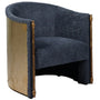 Industrial Fabric 1 Seater Sofa THADDEUS TRACK
