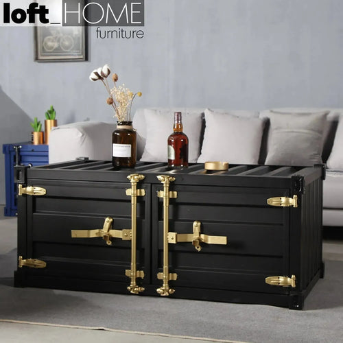 Industrial Metal Coffee Table CONTAINER Good to Know Preview-1