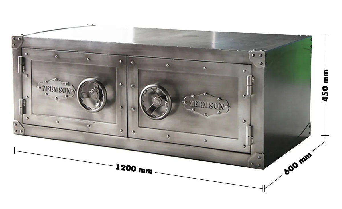 Industrial metal coffee table hatch wheel size charts.