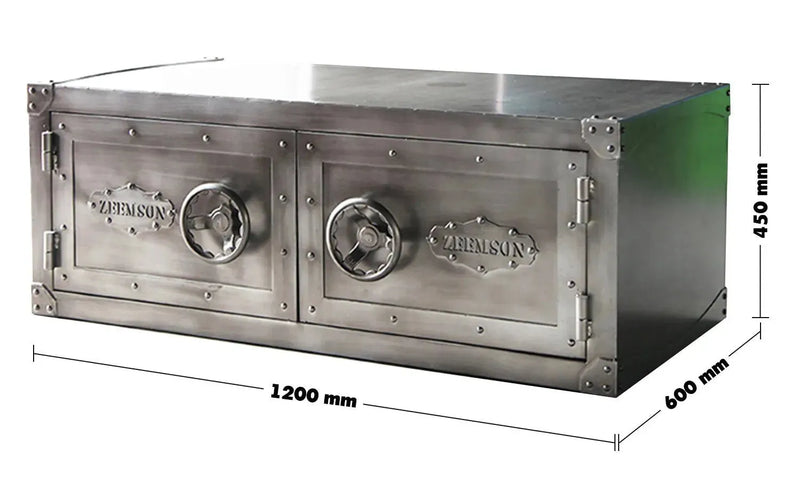 Industrial metal coffee table hatch wheel size charts.