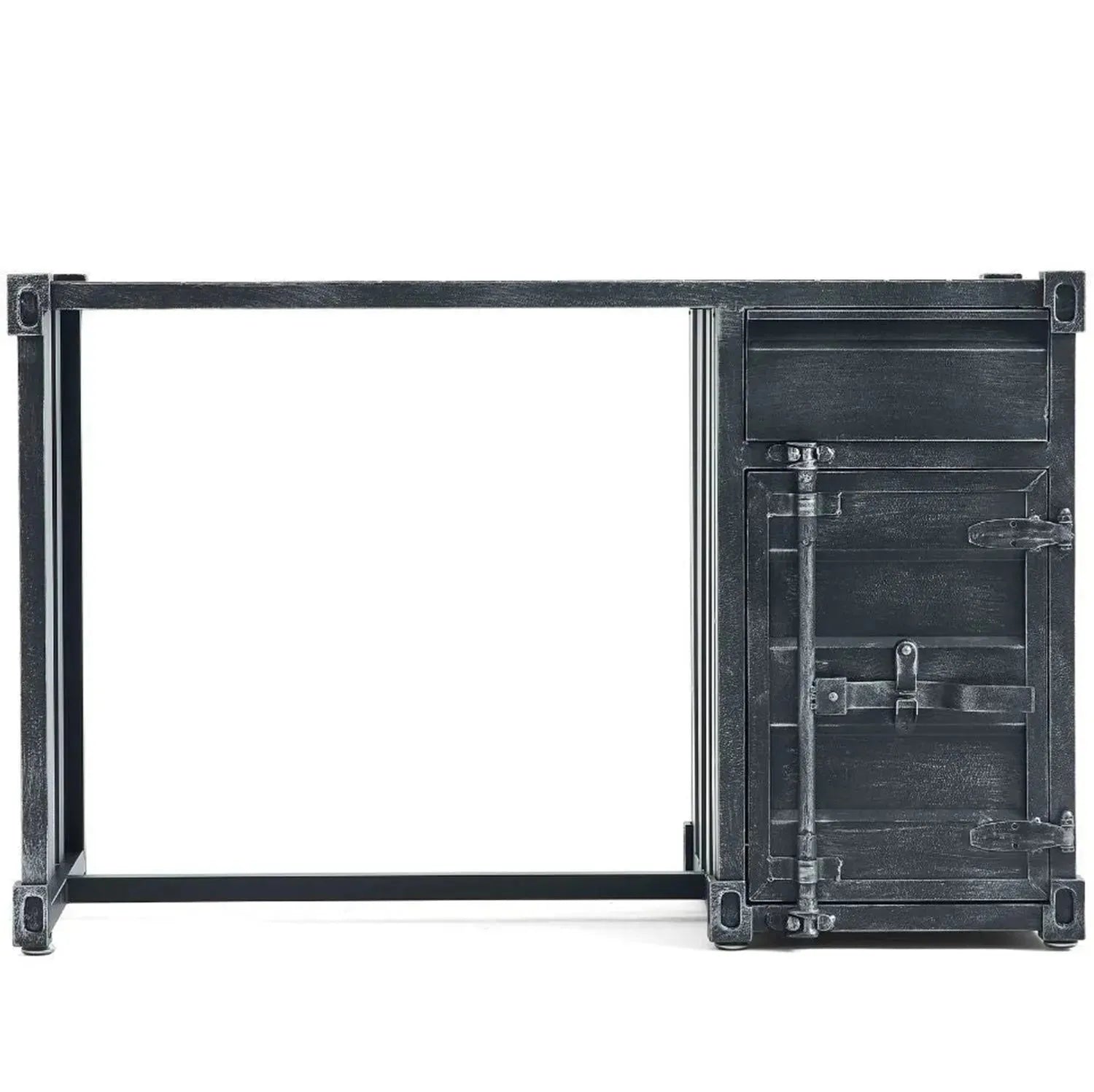 Industrial Metal Study Table CONTAINER – LOFT HOME