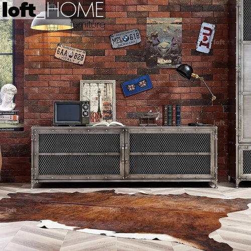 Industrial Metal TV Console BERNZ Good to Know Preview-1