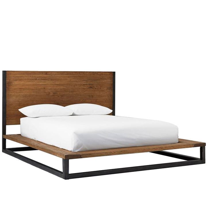 Industrial Pine Wood Bed INDUSTRIAL