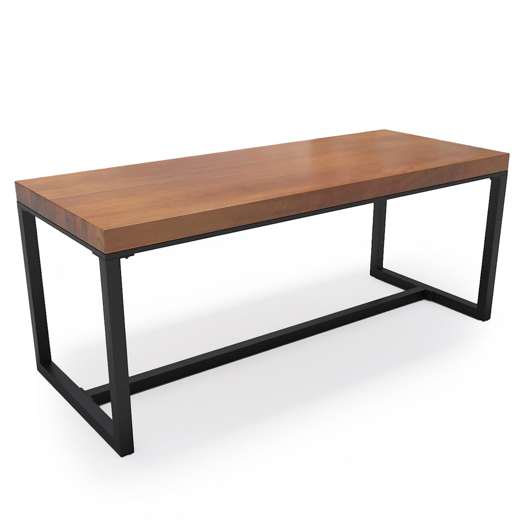 Industrial pine wood dining table classic situational feels.