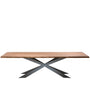 Industrial Pine Wood Dining Table SPIDER