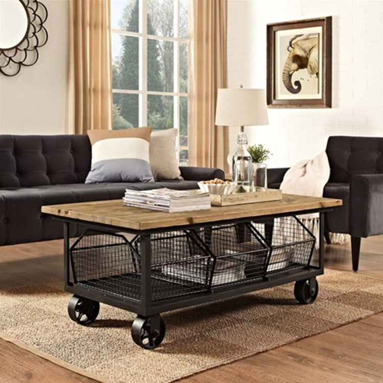 Industrial Steel Coffee Table MYSTEEL Good to Know Preview-1