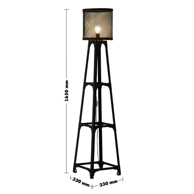 Industrial steel floor lamp mysteel size charts.