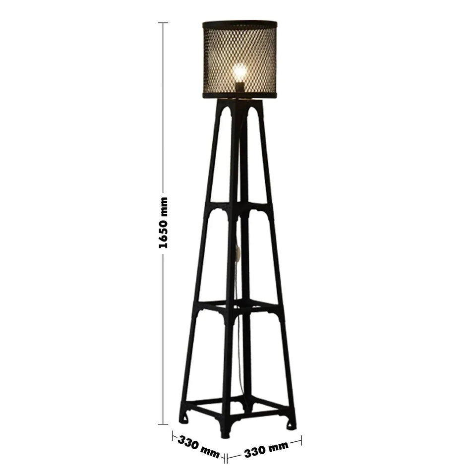 Industrial steel floor lamp mysteel size charts.
