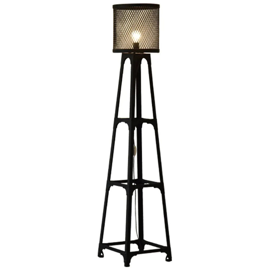 Industrial Steel Floor Lamp MYSTEEL