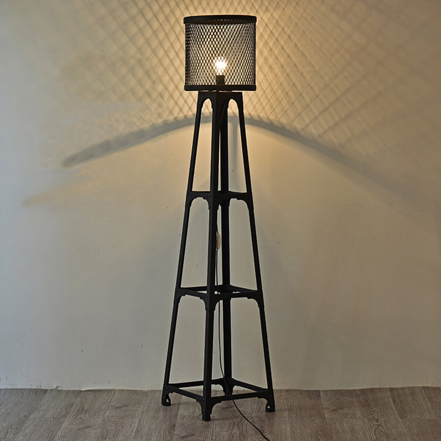 Industrial steel floor lamp mysteel primary product view.