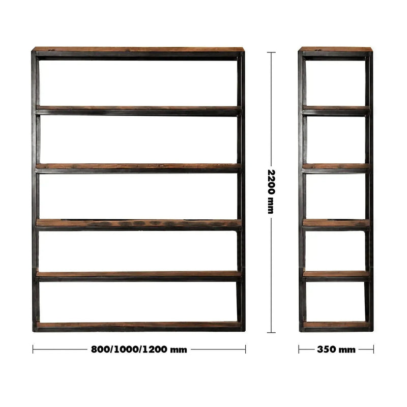 Industrial steel display shelf mysteel l size charts.