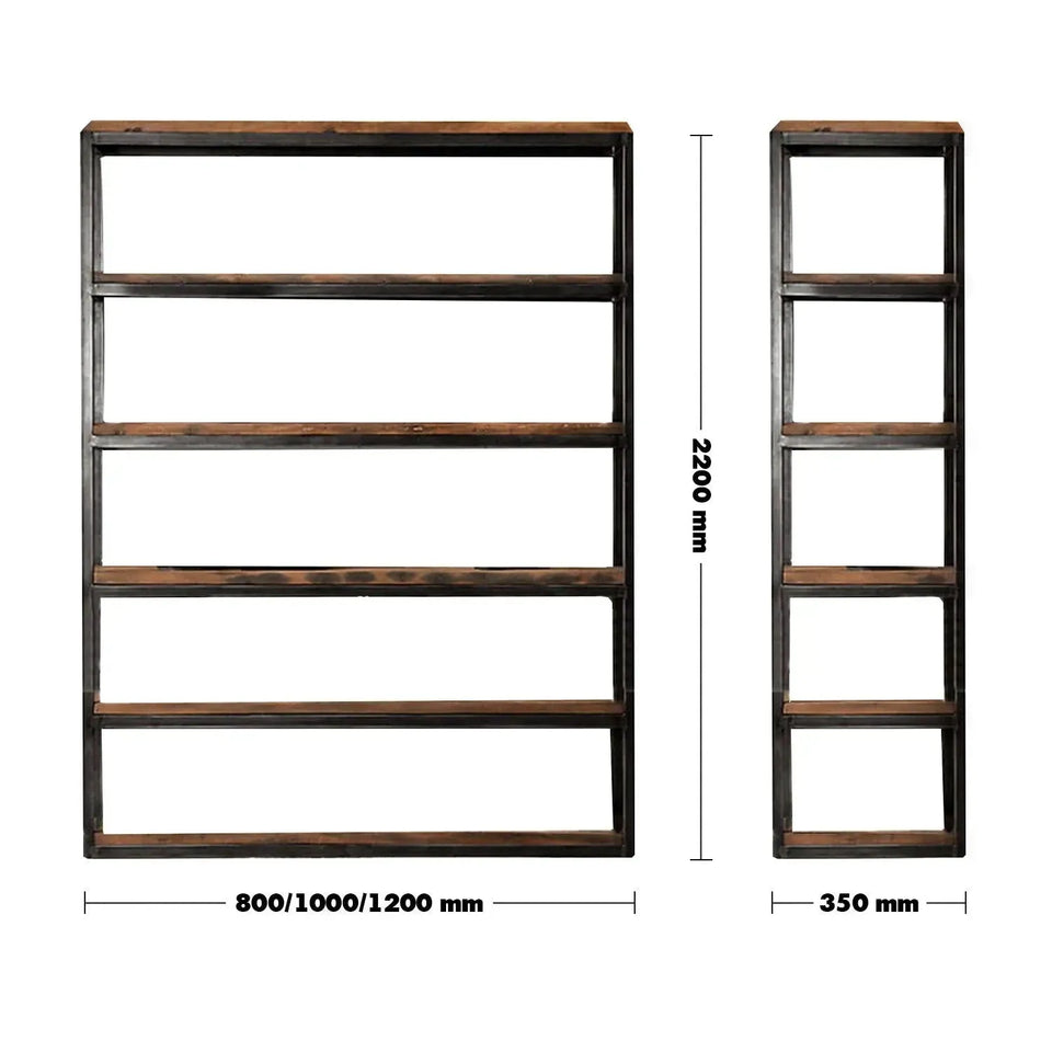 Industrial steel display shelf mysteel l size charts.