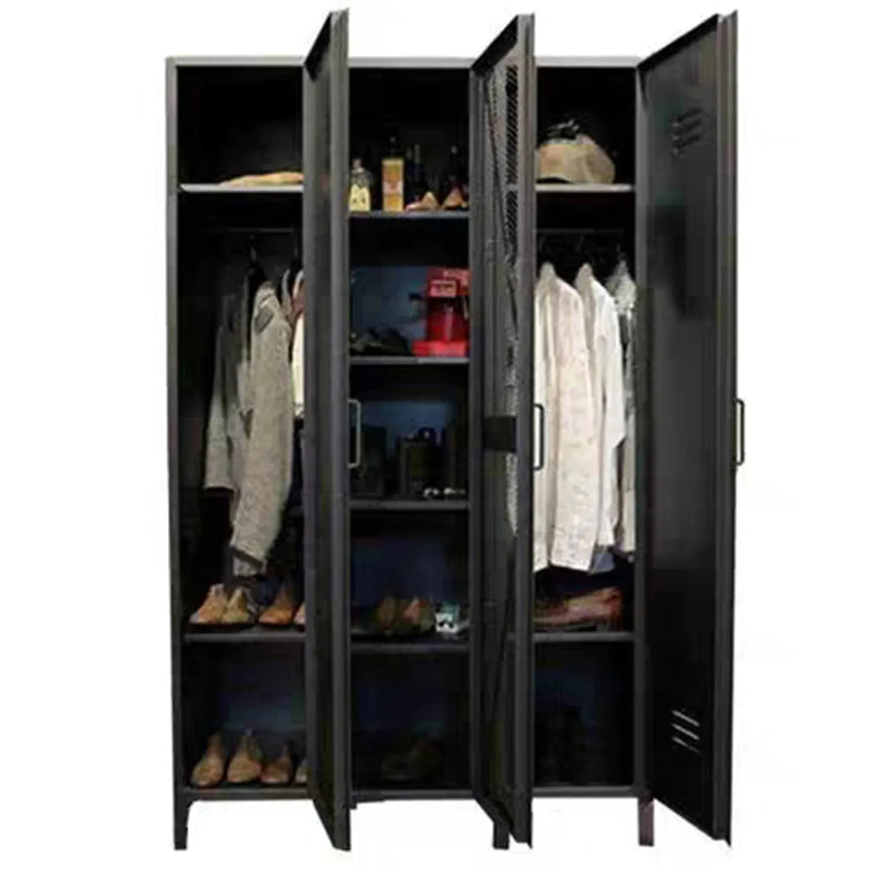 Industrial steel wardrobe mysteel with context.
