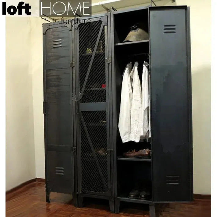 Industrial steel wardrobe mysteel color swatches.