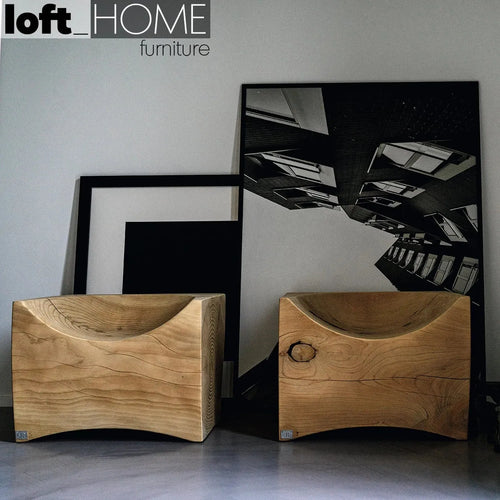 Rustic Wood 1 Seater Sofa RIVA 1920 SINGLE Good to Know Preview-1