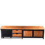 Industrial Wood TV Console BARN