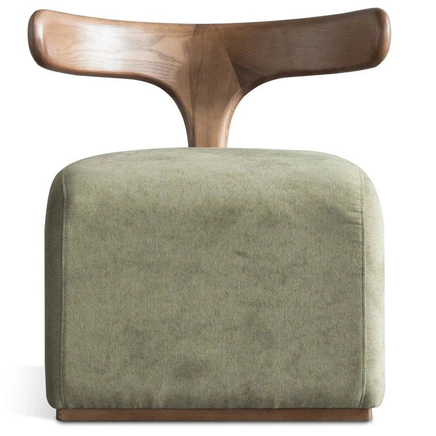 Japandi Boucle Fabric Ottoman MOBY DICK