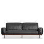 Japandi Genuine Leather 3 Seater Sofa RIVER