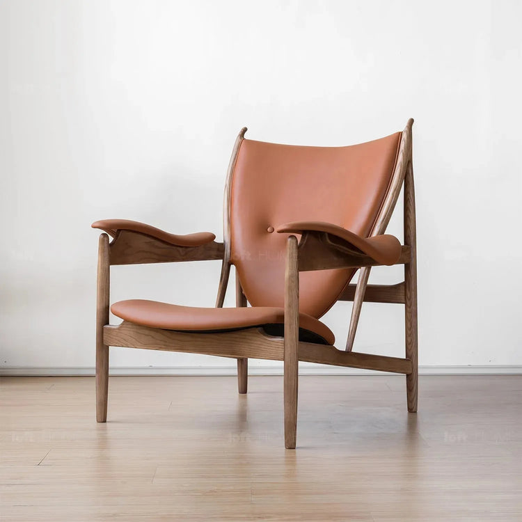 Japandi Leather 1 Seater Sofa CHIEFTAIN Good to Know Preview-1