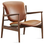 Japandi Leather 1 Seater Sofa FRANCE