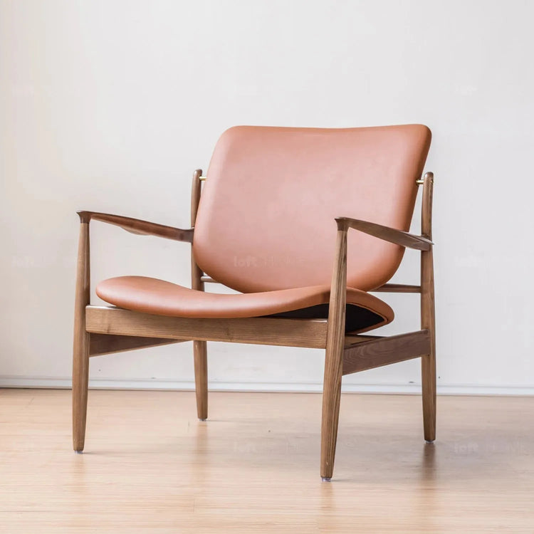 Japandi Leather 1 Seater Sofa FRANCE Good to Know Preview-1