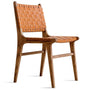 Japandi Leather Dining Chair PASADENA