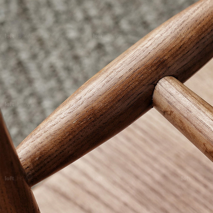 Japandi rope woven dining bench woven detail 9.