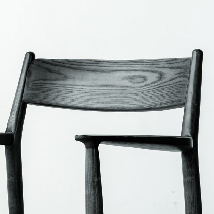 Japandi rope woven dining chair aikin detail 12.