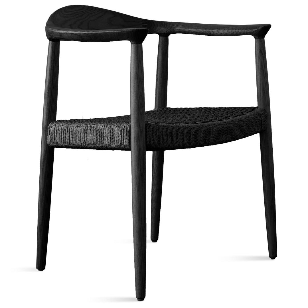 Japandi Rope Woven Dining Chair KENNEDY