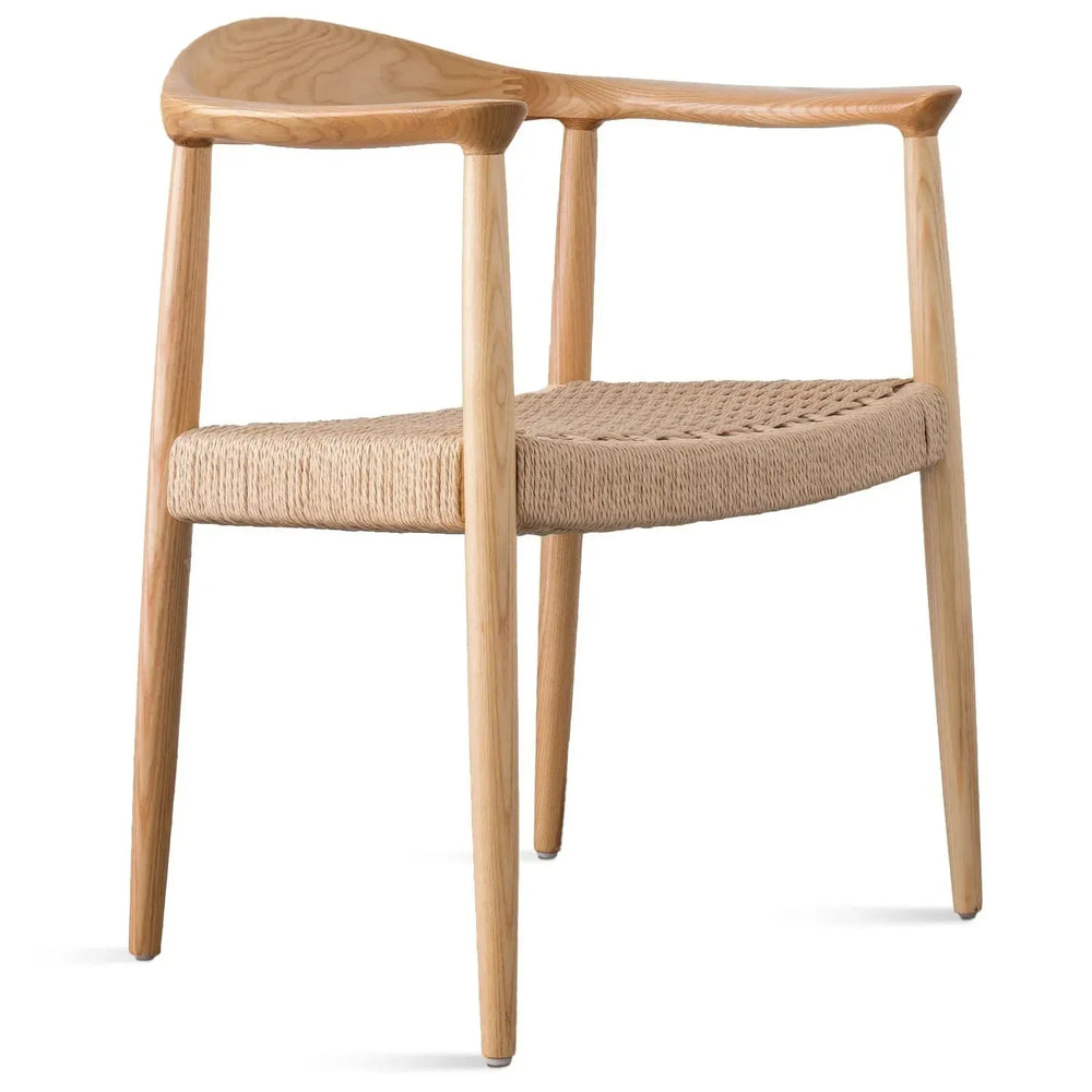 Japandi wood woven rope dining chair kennedy detail 16.