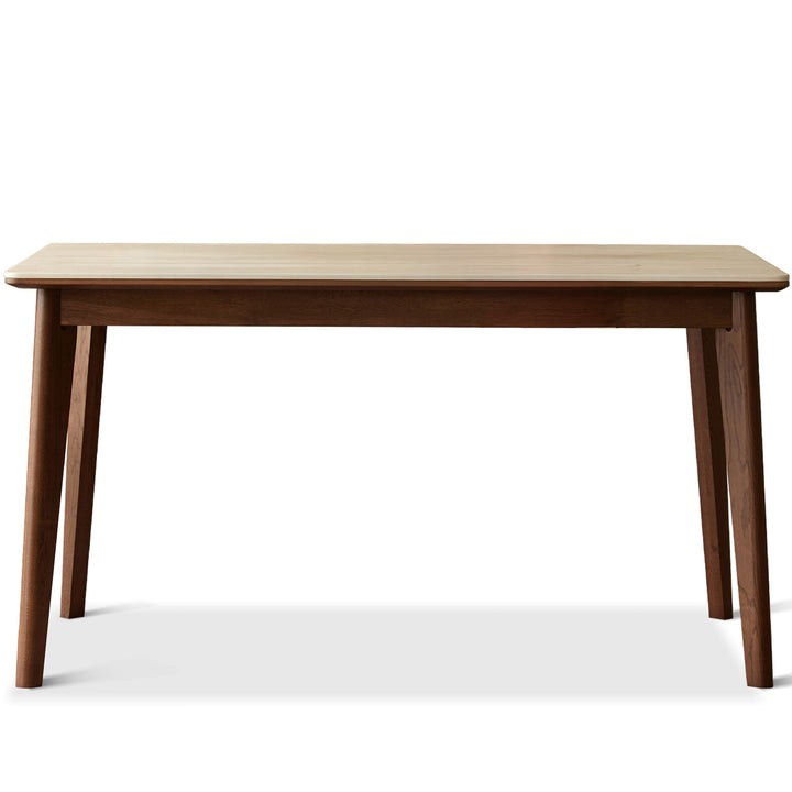 Japandi sintered stone oak wood dining table lennor environmental situation.