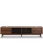 Japandi Walnut Wood TV Console VISTA