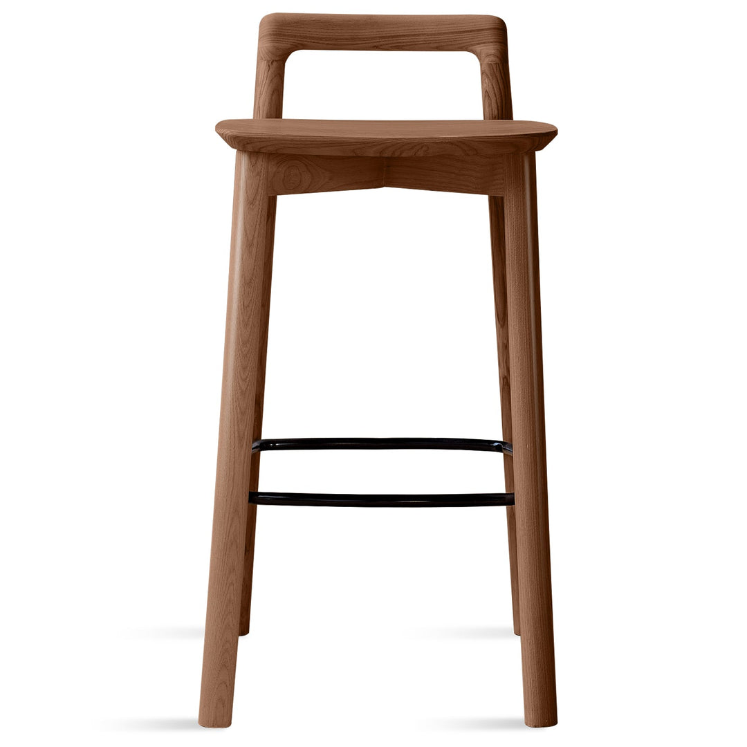 Japandi wood bar chair breeze conceptual design.