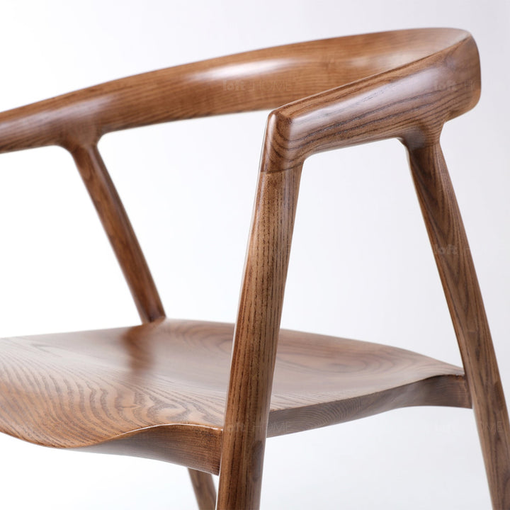 Japandi wood dining chair batoo environmental situation.