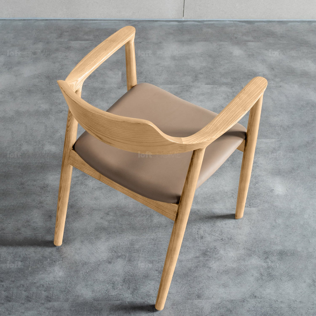 Japandi Wood Dining Chair HIROSHIMA