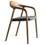 Japandi Wood Dining Chair NEUM