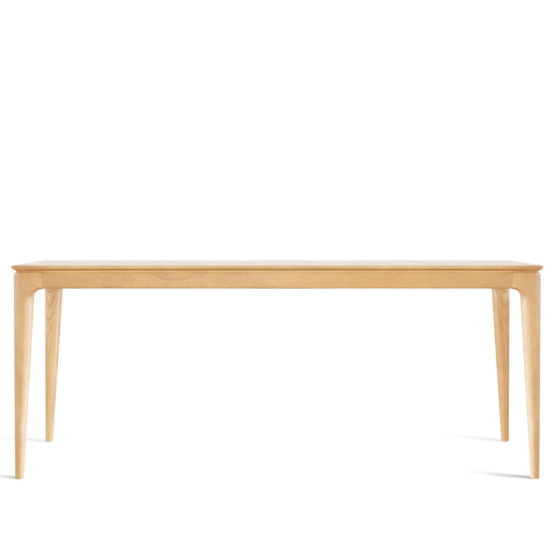 Japandi wood dining table adeline detail 3.