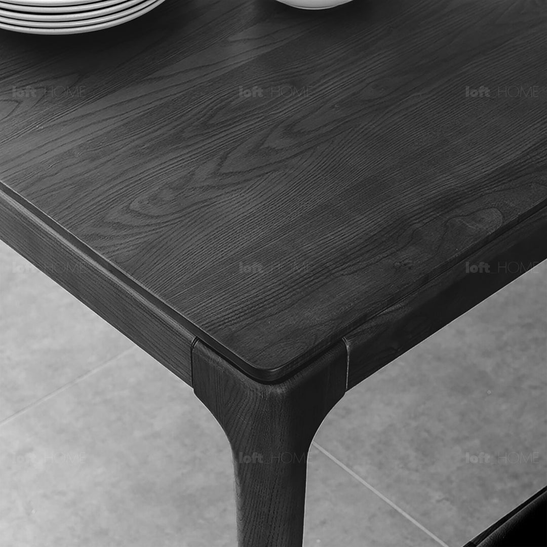 Japandi wood dining table adeline detail 9.