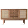 Japandi Wood Storage Cabinet PEAK