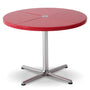 Minimalist ABS Steel Round Dining Table DONUT