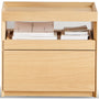 Minimalist Ash Wood Veneer Side Table CHARL